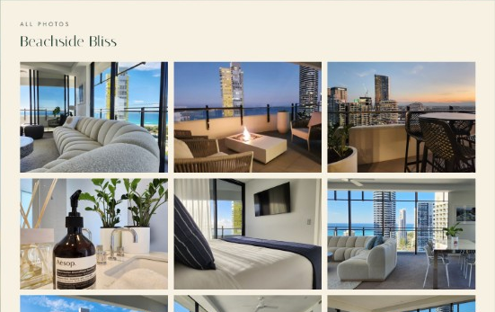 whereistay.co photo gallery for the Beachside Bliss listing